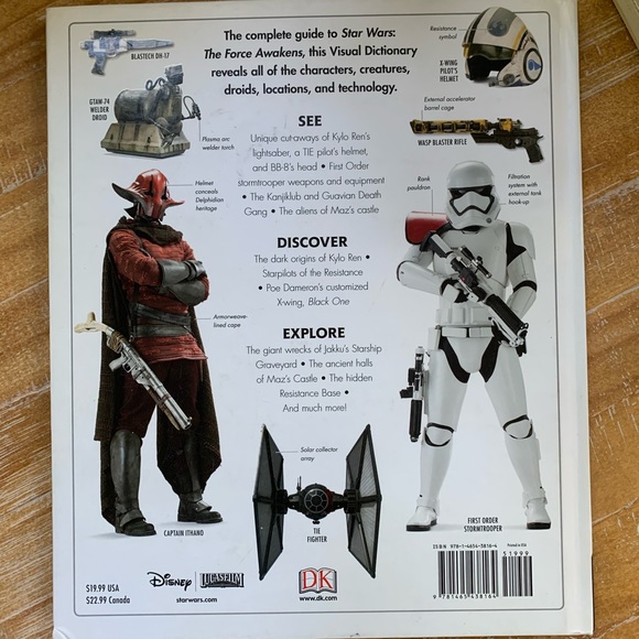 Star Wars The Force Awakens The Visual Dictionary - Picture 2 of 3